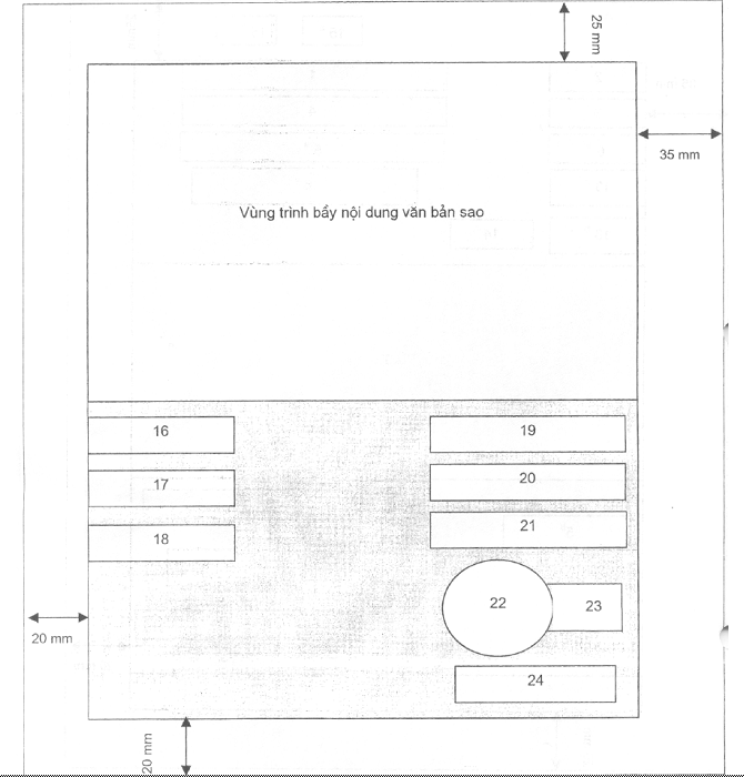 Tiêu chuẩn Quốc gia TCVN 5700:2002 Văn bản quản lý Nhà nước - Mẫu trình bày