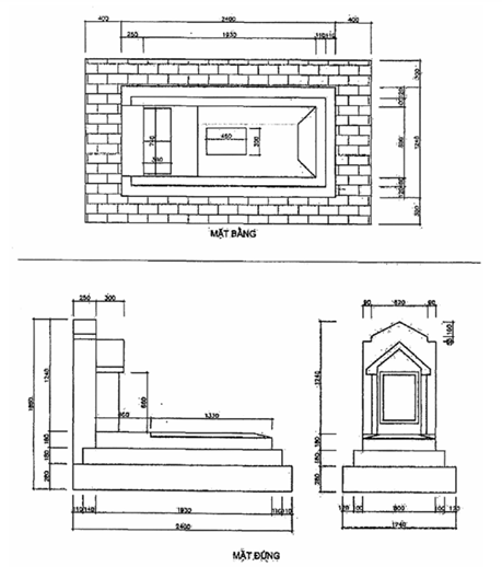 Tiêu chuẩn Quốc gia TCVN 9412:2012 Mộ và bia mộ-Tiêu chuẩn thiết kế