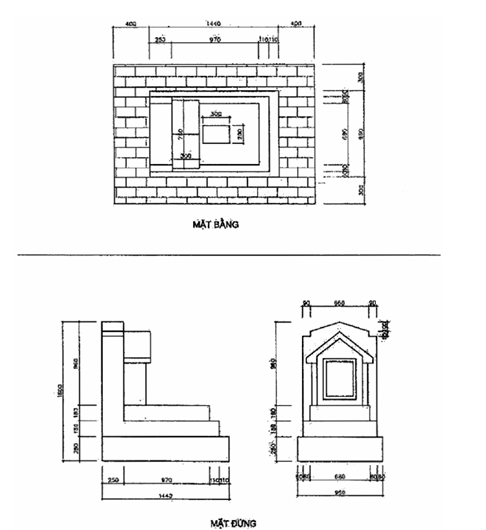 Tiêu chuẩn Quốc gia TCVN 9412:2012 Mộ và bia mộ-Tiêu chuẩn thiết kế