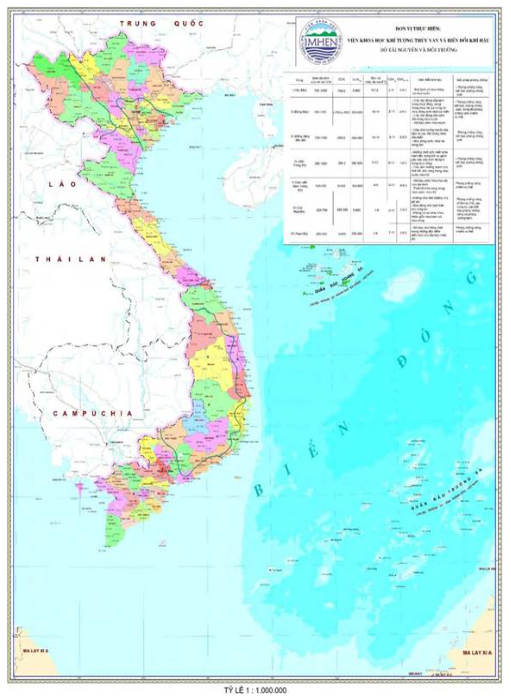 Quy chuẩn kỹ thuật quốc gia QCVN 02:2022/BXD Số liệu điều kiện tự nhiên dùng trong xây dựng