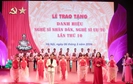 Từ hôm nay: Áp dụng tiêu chuẩn mới xét tặng danh hiệu "Nghệ sĩ nhân dân", "Nghệ sĩ ưu tú"