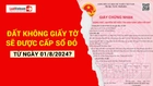 Những loại đất không giấy tờ nào sẽ được cấp sổ đỏ từ 01/8/2024?