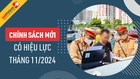 Chính sách mới có hiệu lực tháng 11/2024: Hàng loạt quy định về lãi suất có hiệu lực