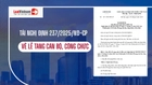 Tải Nghị định 237/2025/NĐ-CP sửa đổi Nghị định 105/2012 về lễ tang cán bộ, công chức