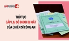 Cán bộ, chiến sĩ công an bị mất, hỏng sổ BHXH xin cấp lại như thế nào?