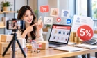 Affiliate marketing on e-commerce platforms subject to 5% PIT