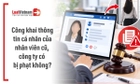 Công ty đăng thông tin cá nhân của người đã nghỉ việc lên mạng có bị xử phạt không?