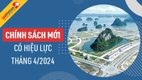 Chính sách mới có hiệu lực tháng 4/2024