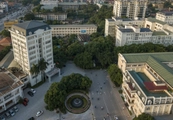 Nội dung thêu "Cờ thi đua của Đại học Quốc gia" từ ngày 11/10/2024