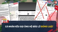 Video: Cá nhân kêu gọi ủng hộ bão lũ: Lưu ý gì để không phạm luật?