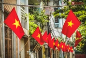 Thông báo về việc treo cờ Tổ quốc dịp Tết Dương lịch 2025 tại Hà Nội, TP HCM