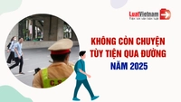 Năm 2025, không "vẫy tay" khi sang đường cũng sẽ bị phạt!