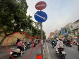 Điều khiển xe máy đi ngược chiều phạt đến 14 triệu đồng