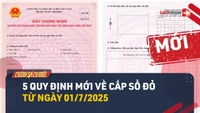 Video: Chính sách mới về cấp sổ đỏ từ 01/7/2025