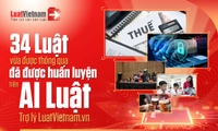34 Luật mới được thông qua đã được huấn luyện trên AI Luật của LuatVietnam