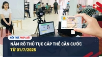 Video: Hướng dẫn thủ tục cấp thẻ CCCD từ 01/7/2025