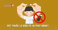Đã có mức phạt cho người hút thuốc lá điện tử?