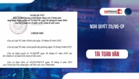 Tải Nghị quyết 29/NQ-CP của Chính phủ và phát triển kinh tế Nhà nước