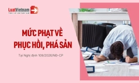 Cập nhật ngay mức phạt về phục hồi, phá sản tại Nghị định 109/2026/NĐ-CP