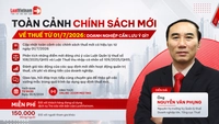 [Recap] Webinar: Toàn cảnh chính sách mới về thuế từ 01/7/2026