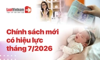 Chính sách mới có hiệu lực tháng 7/2026