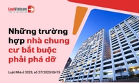 Trường hợp nào chung cư bị phá dỡ theo quy định mới nhất?