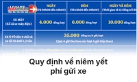 Chặt chém phí gửi xe bị phạt bao nhiêu?