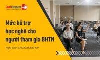 Mức hỗ trợ học nghề cho người tham gia BHTN theo quy định mới nhất