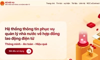 Quyết định 732/QĐ-BNV: Nền tảng hợp đồng lao động điện tử hoạt động liên tục 24/7
