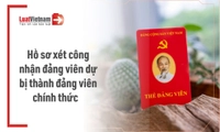Hồ sơ xét công nhận đảng viên dự bị thành đảng viên chính thức 2026