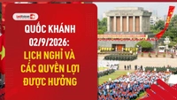 Video: Lịch nghỉ Quốc khánh 02/9/2026 và các quyền lợi người lao động được hưởng