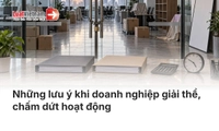 7 mốc thời gian quan trọng doanh nghiệp cần nhớ khi giải thể, chấm dứt hoạt động