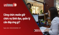 Tiêu chuẩn, điều kiện bổ nhiệm công chức lãnh đạo quản lý [Mới nhất]