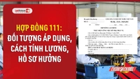 Video: Cách tính lương và hồ sơ hưởng hợp đồng 111 mới nhất