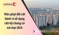 Dùng căn hộ chung cư sai mục đích bị phạt thế nào theo quy định mới?
