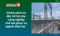 Chính sách ưu đãi, hỗ trợ cho công nghiệp chế tạo phục vụ ngành điện lực mới nhất