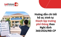 Hồ sơ, thủ tục thành lập trường phổ thông mới nhất