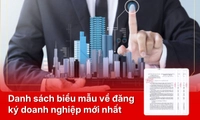 Tổng hợp biểu mẫu về đăng ký doanh nghiệp 2026 mới nhất