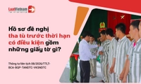 Tha tù trước thời hạn có điều kiện: Hồ sơ, quy trình và thời hạn giải quyết