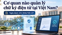 Cơ quan nào quản lý chữ ký điện tử tại Việt Nam?