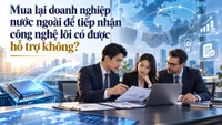 Mua lại doanh nghiệp nước ngoài để tiếp nhận công nghệ lõi có được hỗ trợ không?