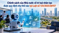 Chính sách của Nhà nước về trí tuệ nhân tạo được quy định như thế nào tại Luật số 134/2025/QH15?