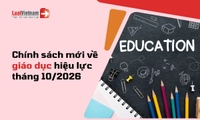 Chính sách mới về giáo dục hiệu lực tháng 10/2026