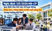 Nghị định 125/2026/NĐ-CP quy định như thế nào về hoạt động khoa học, công nghệ và đổi mới sáng tạo trong trường đại học?