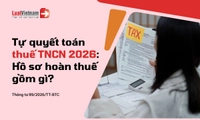 Cá nhân tự quyết toán thuế TNCN từ tiền lương, tiền công: Hồ sơ đề nghị hoàn thuế 2026