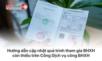 Hướng dẫn cập nhật quá trình đóng BHXH còn thiếu online mới nhất