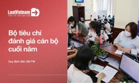Bộ tiêu chí đánh giá cán bộ cuối năm (mới nhất)