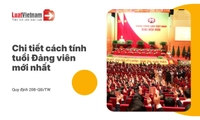 Chi tiết cách tính tuổi Đảng viên mới nhất 