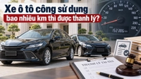 Xe ô tô công sử dụng bao nhiêu km thì được thanh lý?