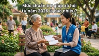 Mức chuẩn trợ giúp xã hội từ năm 2026 là bao nhiêu?